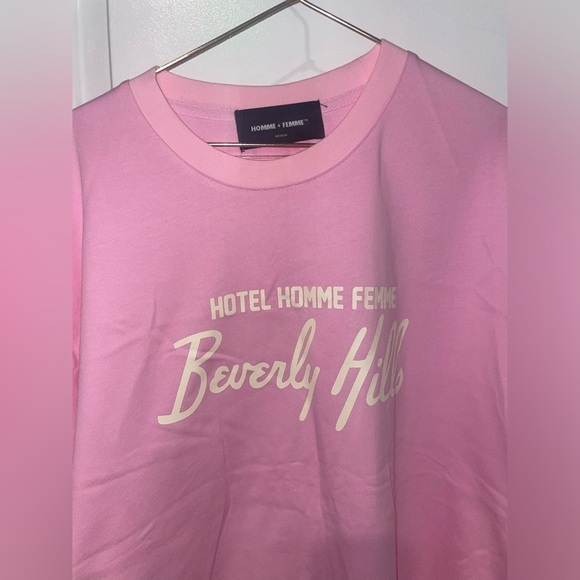 Homme + Femme Beverly Hills T-Shirt Size M NWOT - Picture 3 of 5